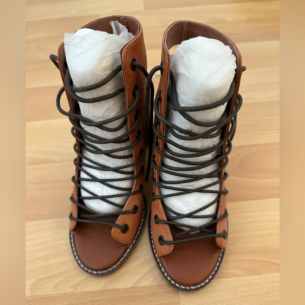 Jeffrey Campbell Free People Minimal Lace Up Heel
